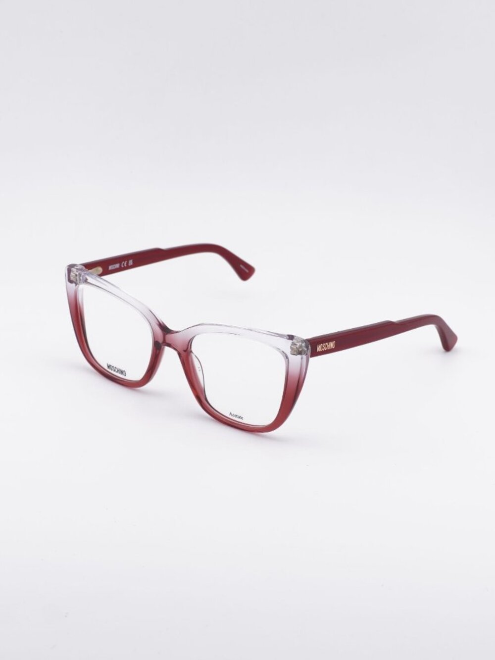 Moschino MOS603 06XQ 00 Eyeglasses Red 52mm Butterfly Frame